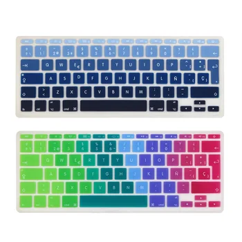 

Spanish EURO Enter keyboard Cover for Macbook Air 11" 11.6 inch Model A1465 A1370