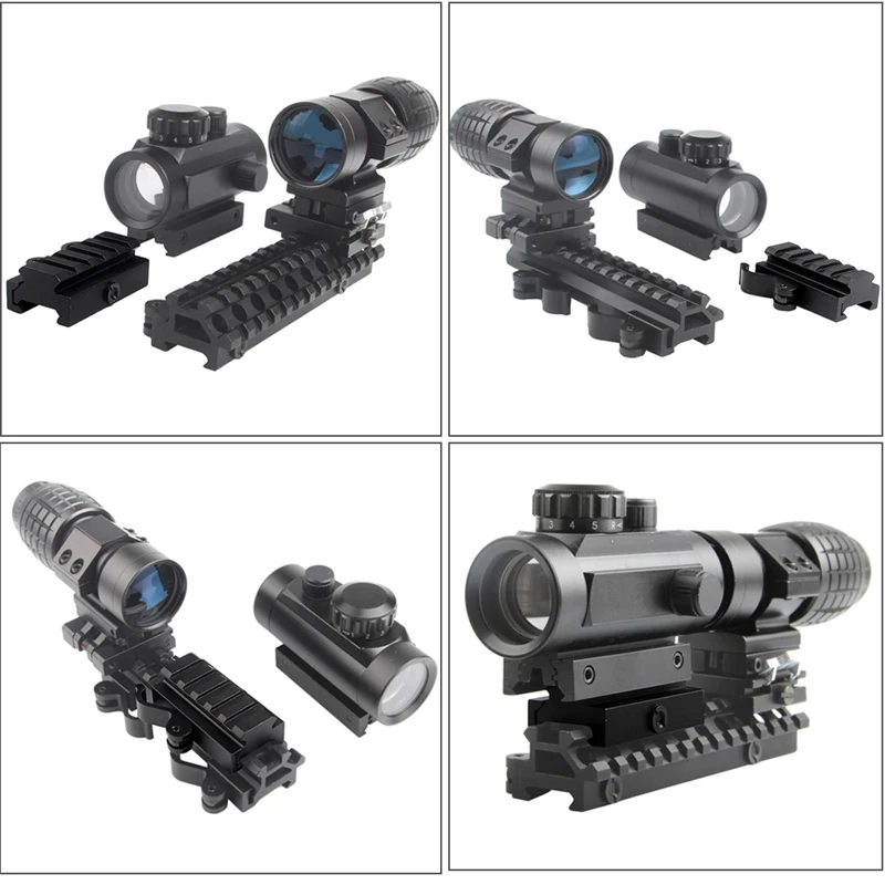 Quick Release Half Inch .5 Low Profile Riser QR Block Mount 1-10-16