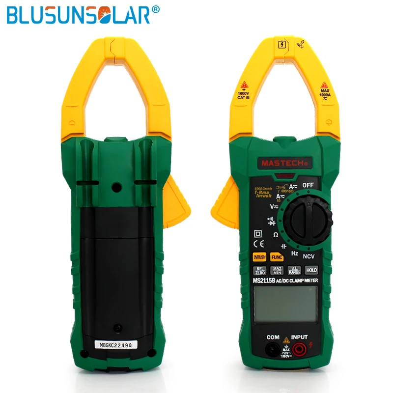 

Digital Power Clamp Meter ACTIVE/APPARENT/REACTIVE POWER POWER FACTOR