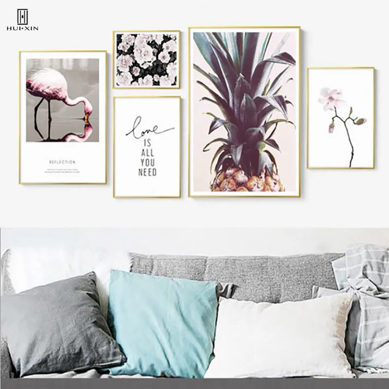 

The Beautiful Fine Black Letters Of Love Is All You Need In The White Background Decorative Paintings Pictures For Home Decor