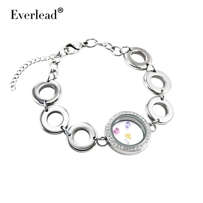 2017 New Arrival Stainless Steel Living memory Floating Locket
