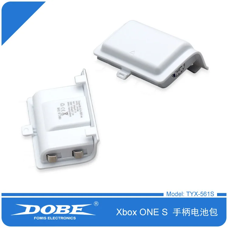 Foleto 400mAh аккумуляторная батарея для xbox ONE контроллер с зарядным кабелем(белый