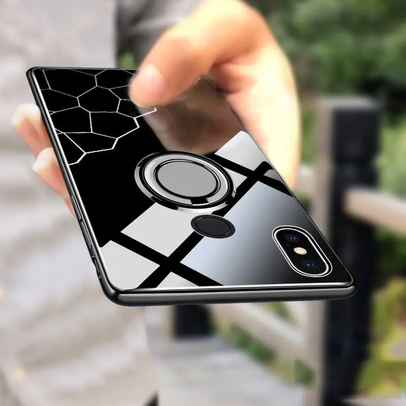 Goede Business voor iphone x case ultra thin Voor apple iphone x case cover siliconen rand mode glas case voor iphone x iphone x case