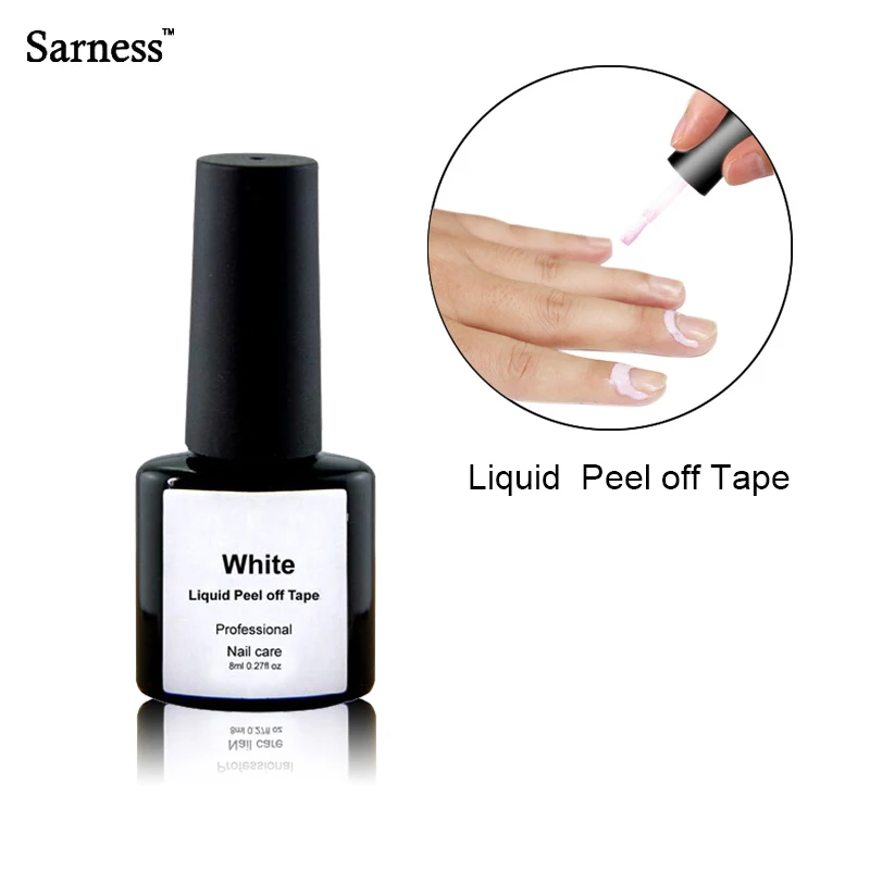 Sarness Odor free Peel Off Paint Nail Polish Nail Pink Gel Latex