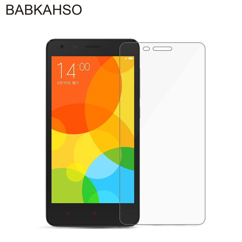 

for Xiaomi Redmi 2 Screen Protector Tempered Glass for Xaomi hongmi Redmi2 Protective Film