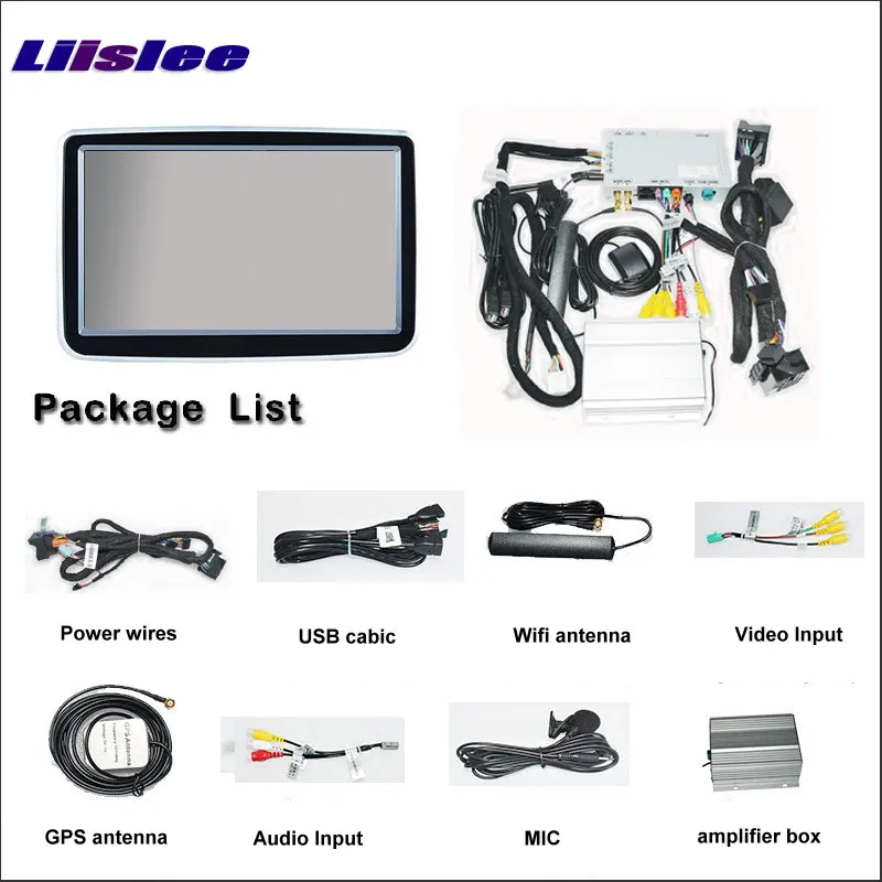 Excellent Liislee Car Android Multimedia For Benz A / B / CLA / GLA Without AUX - Stereo Radio BT WIFI CD DVD Player GPS Navigation System 4
