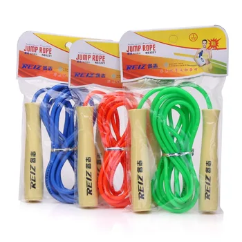 

Crossfit Fitness Equipment Adjustable PVC Rope Length Jumping Bodybuilding Exercise Skipping Rope 3221