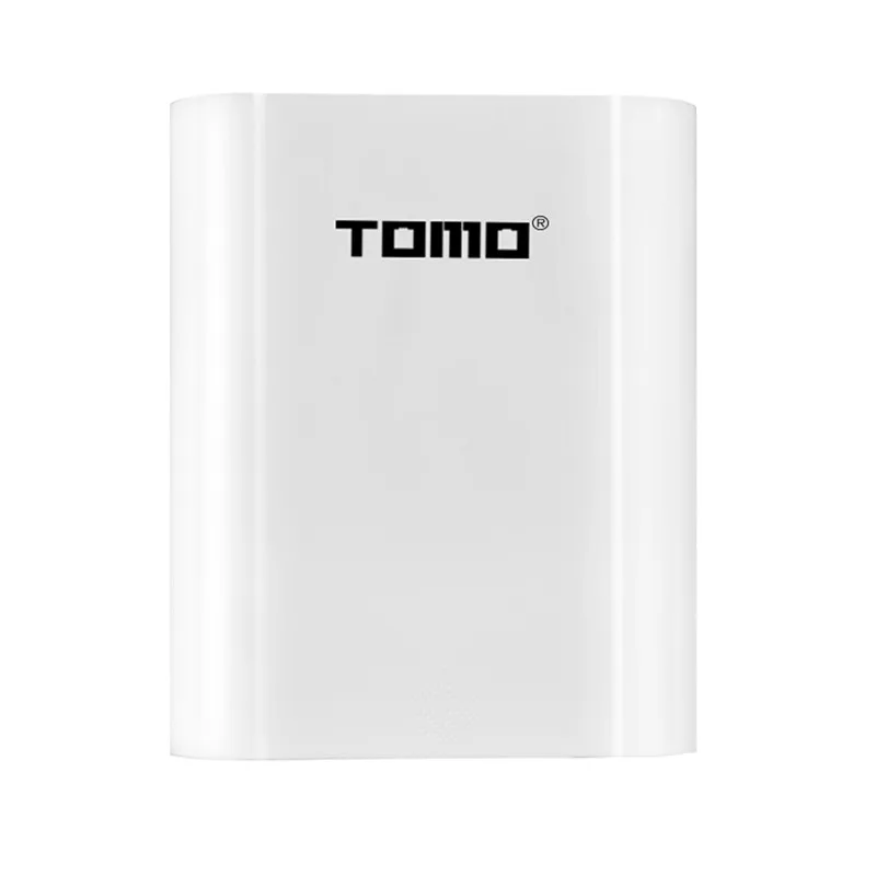 TOMO M4 Smart 4*18650 литий-ионный аккумулятор панели солнечных батарей для мобильных устройств интеллигентая(ый), зарядное устройство с 1A Выход и 2A Выход для iphone samsung - Цвет: Белый