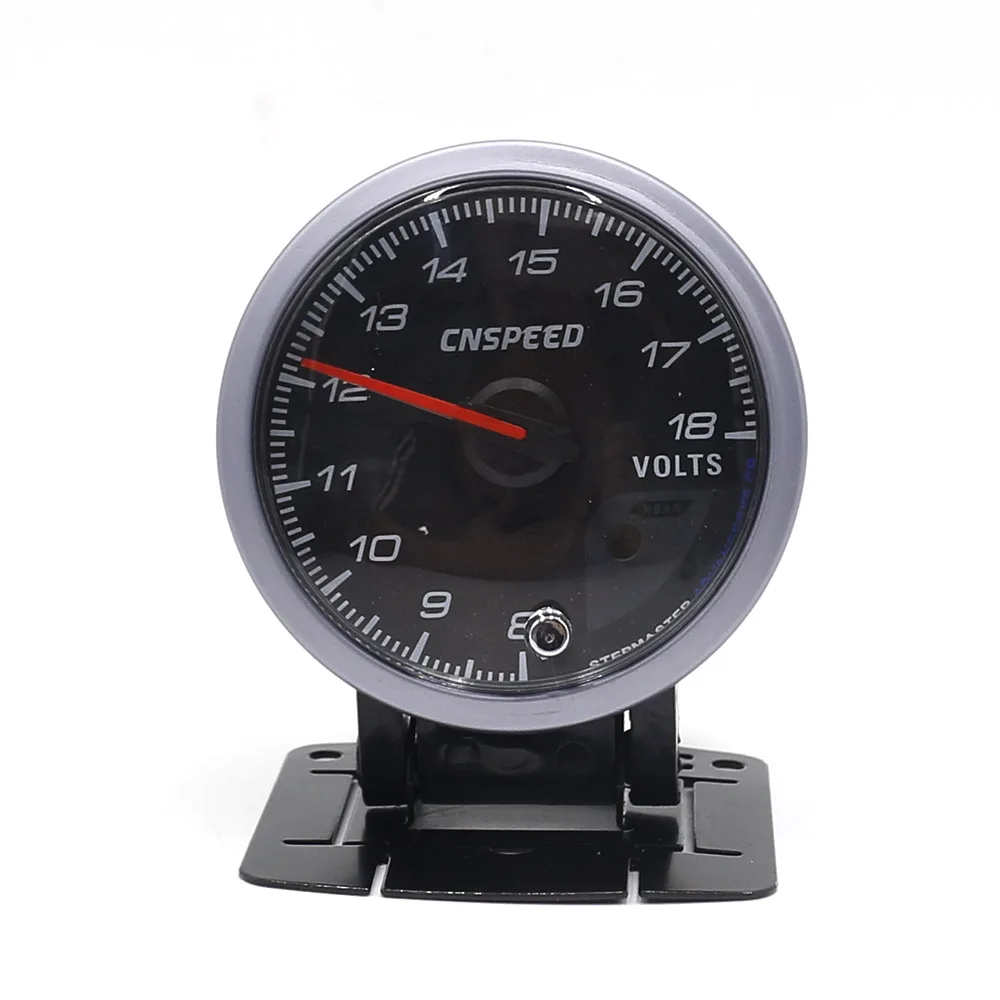 CNSPEED 2,5 дюймов 60 мм турбонаддув датчик температуры воды датчик давления масла выхлопного напряжения гоночный автомобиль YC101347 - Цвет: Voltmeter