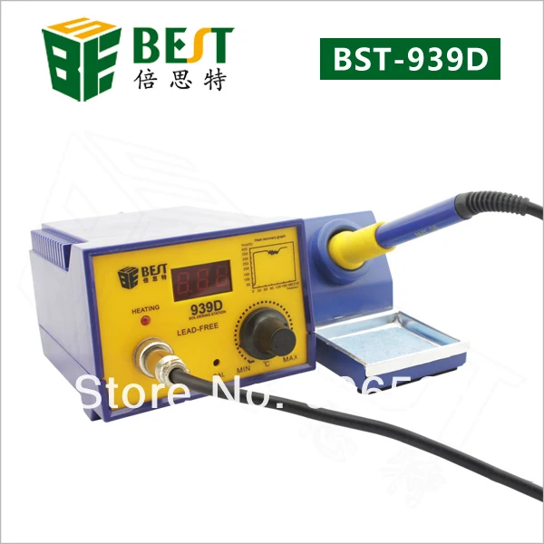 Free shipping BEST 939D ESD safe 60W constant temperature