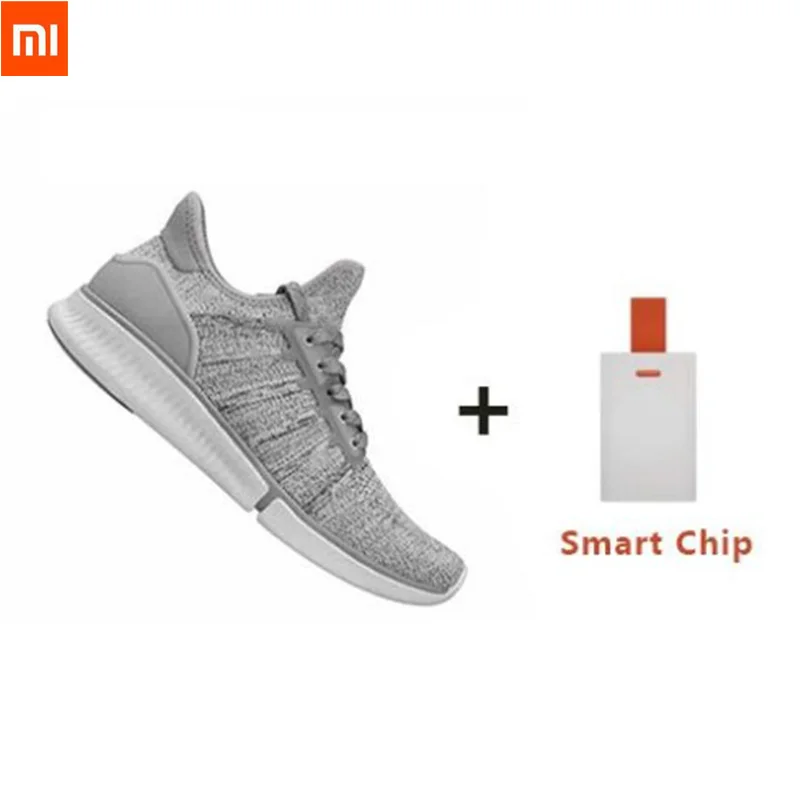 

Original Xiaomi Mijia Smart Chip Shoes Fashionable Design Replaceable Waterproof IP67 APP Control Sport Shoes with Chip Dropship