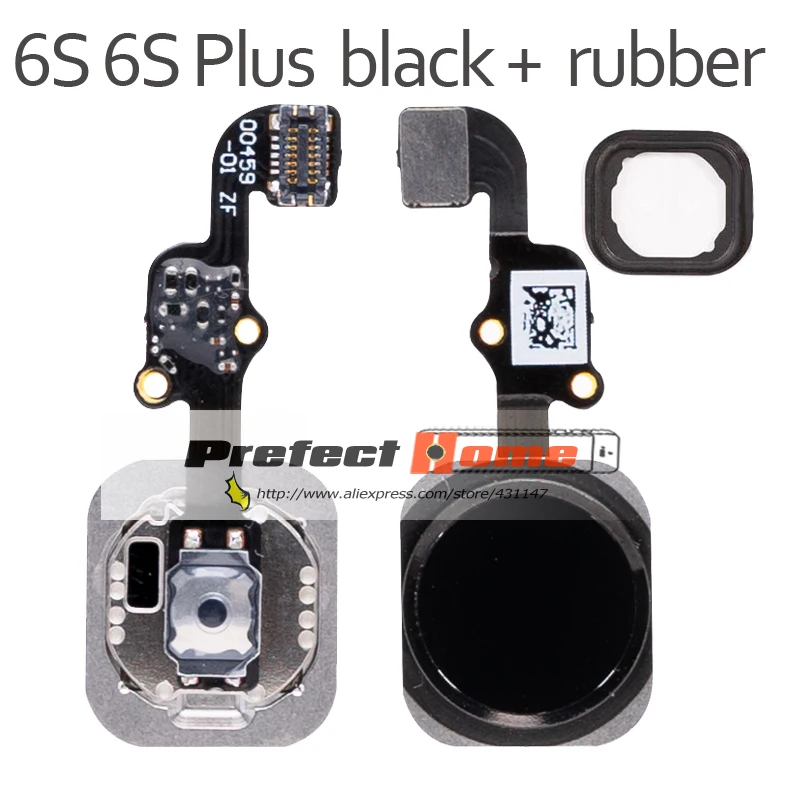 1pcs Home Button With Flex Cable Assembly For iPhone 6S 4.7" For iPhone