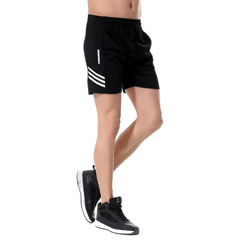 

New Men Running Sports Shorts Fitness Workout Gym Soccer Basketball Jogging Jogger Boxer Shorts With Pocket Bottom Sportswear