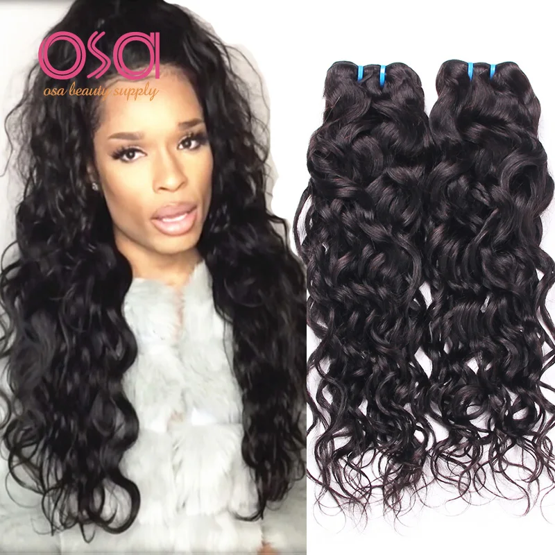 4pcs Lot Cheap Malaysian Virgin Hair Water Wave Wet And Wavy Human