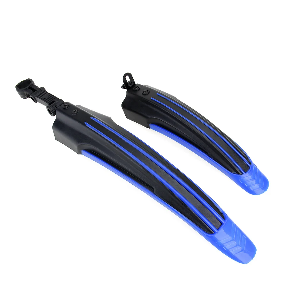 

2Pcs Adjustable Mountain Bike MTB Road Bike Front Rear Fenders Mudguards Set Bicycle Parts Bike Accessory Easy to Install Fender