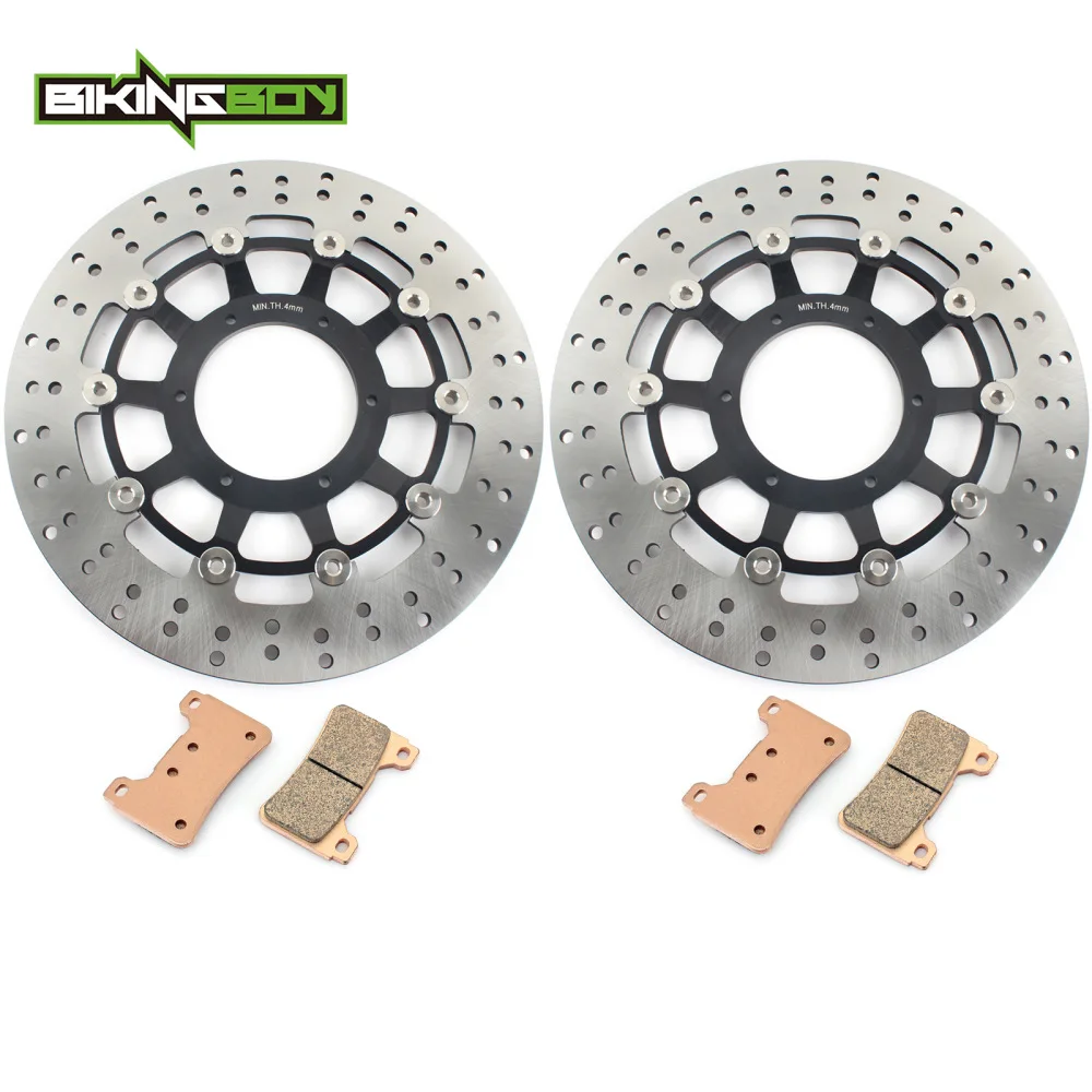 BIKINGBOY передние тормозные диски колодки для Honda CBR 600 RR 05-15 14 13 12 11 10 09 08 07 CBR1000RR Fireblade