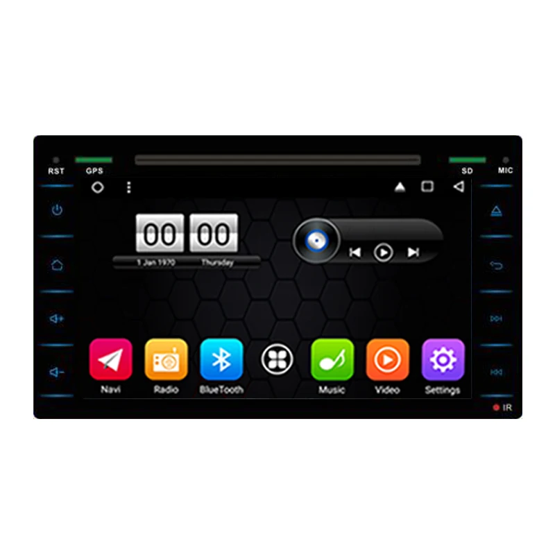Flash Deal 8" Full touch Android Car DVD Player with TV/BT GPS 3G WIFI,Audio Radio Stereo,Car PC/multimedia headunit for TOYOTA Hilux 2016- 0