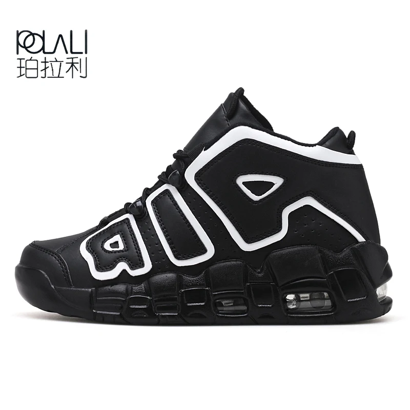 POLALI брендовая Баскетбольная обувь мужские высокие спортивные воздушные подушки Hombre спортивные мужские туфли удобные дышащие кроссовки