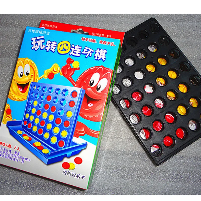 

Connect4 Thought strategy game 2 Players Family Game For Children With Parents Funny Puzzle Game for Gift