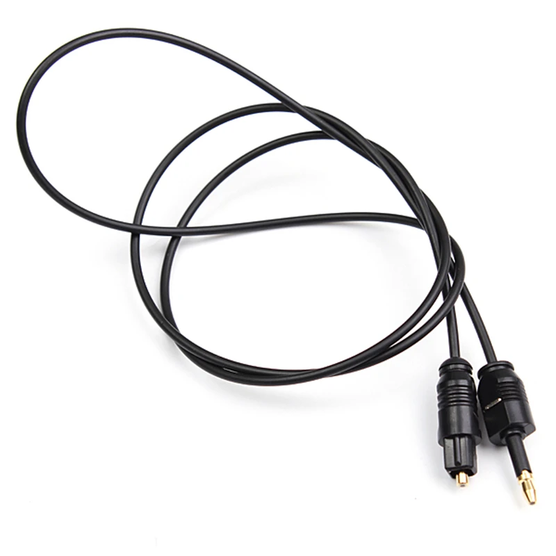 EMK 6.6 FT Digital Optical Audio TosLink to Mini Cable Free Shipping (2m) (1)