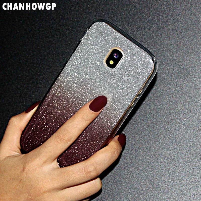

Luxury Bling Style Soft Case For Samsung Galaxy J3 2017 J330 J330F J330FN J330H SM-J330F/DS DUOS EU Version Cover Silicone Funda