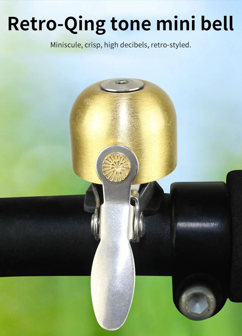 Handlebar Warning Rubber band Ring Bells Bike Horn Bicycle Bell Alarm Rings