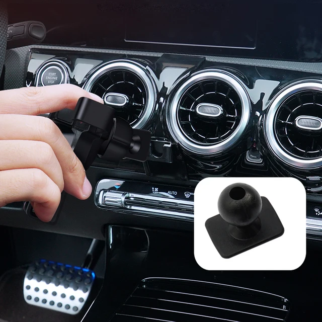 Car Dashboard Gps Cell Phone Mount For Mercedes Benz A Class W177 V177 2019 2020 Bracket Stand Holder Support Accessories Interior Mouldings Aliexpress