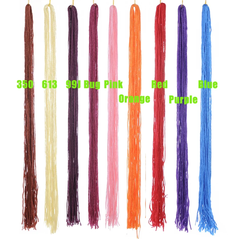 thin zizi box braids small size 28inches  (114)