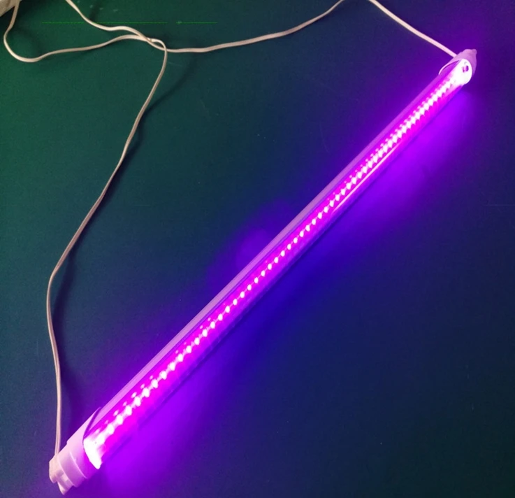 [Seven Neon]T8 60 см 10 Вт светодиодов 365 нм SMD2835 Светодиодная ультрафиолетовая черная