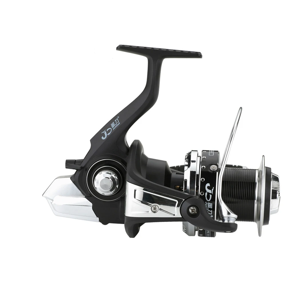 HE 11+1BB Worm Shaft Transmission System Fishing Reel Ratio4.11 Blue And Silver Spinning Reel