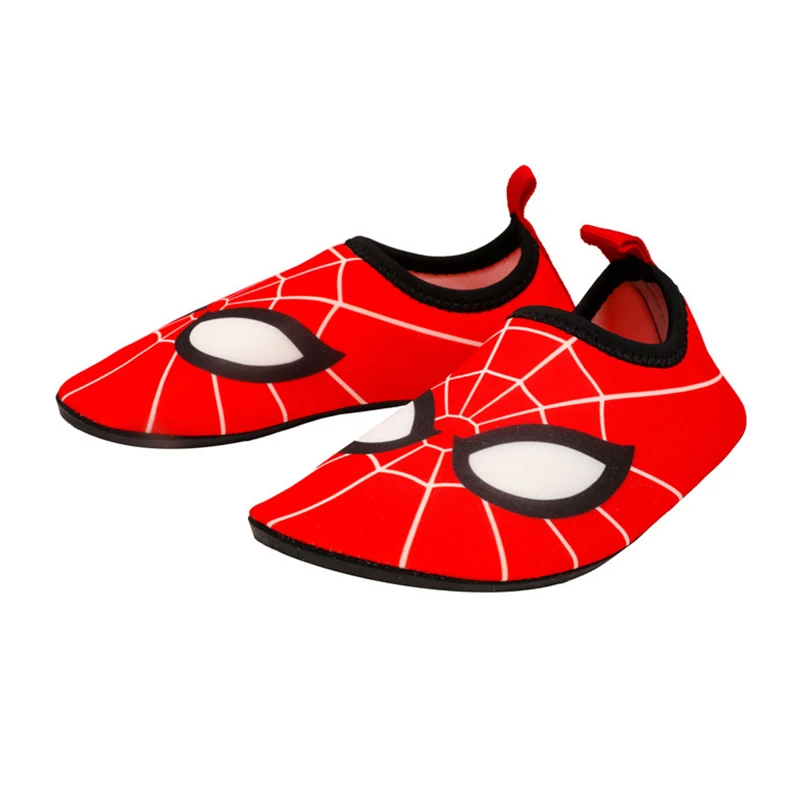 

Summer Children Beach Shoes Cartoon Spiderman Aqua Socks Girls Quick Drying Barefoot Slippers Boys Swim Water Shoes