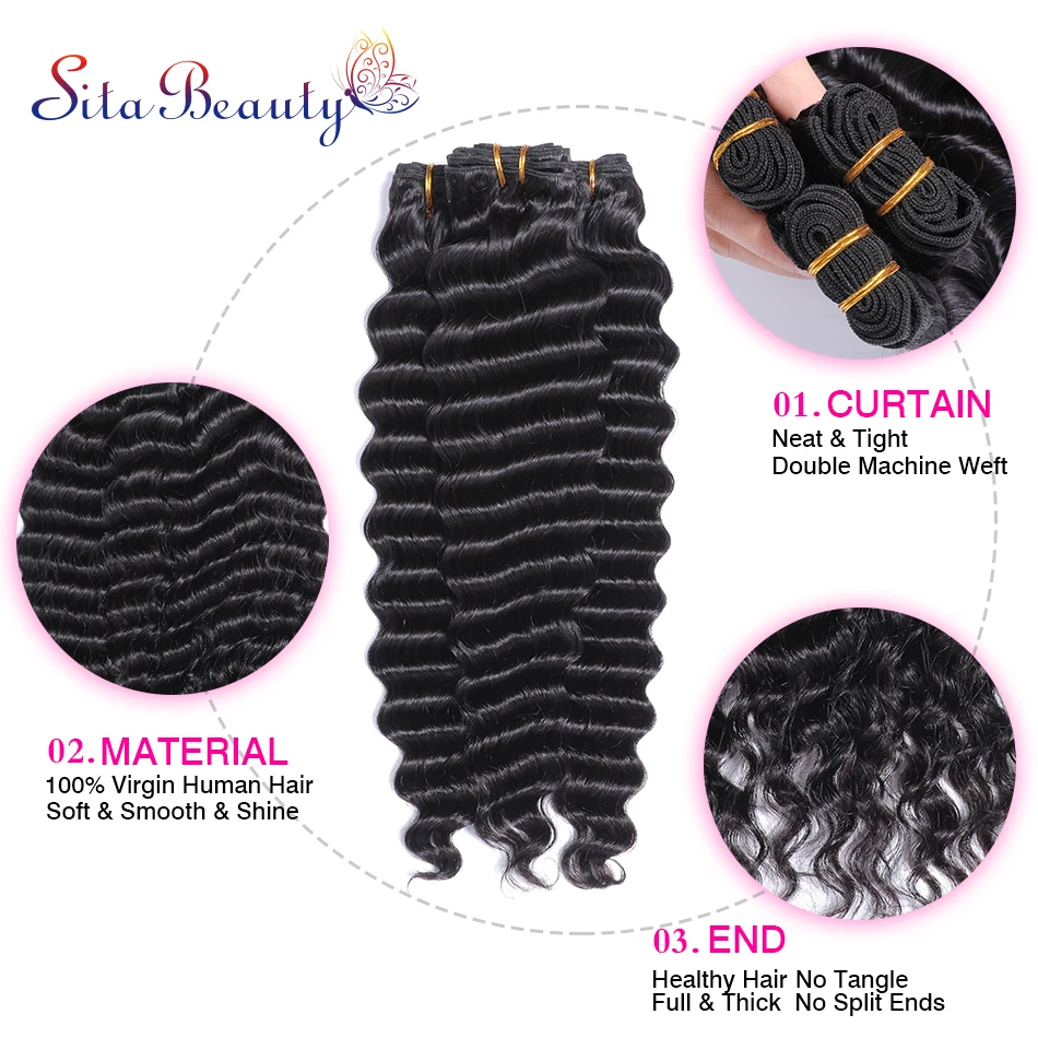 Human hair bundles with closure