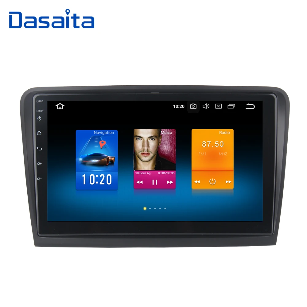 Sale 10.2" 1 Din Car Raido GPS Android 9.0 for Skoda Superb Multimedia 2008 2009 2010 2011 2012 2013 2014 Support Navigation WIFI DAB 0