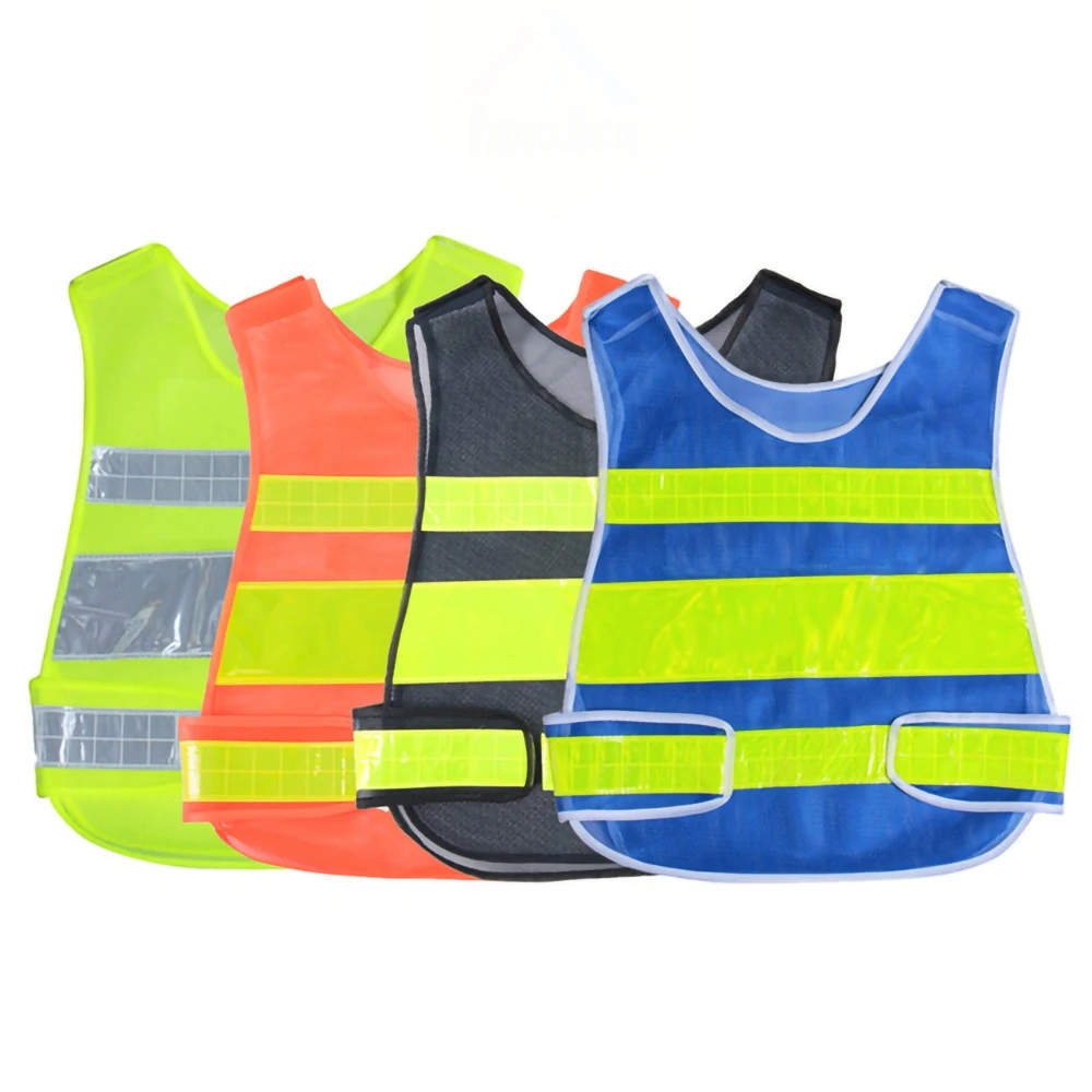 

New Motorcycle Jacket Reflective Vest Visibility Mesh Breathable Safety Protective Clothing Traffic Warning Fluorescent Vest