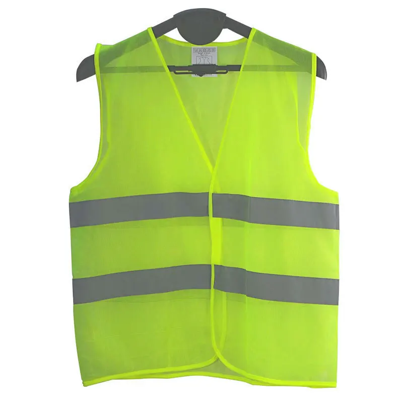 

100pc Reflective Vest Working Clothes Provides High Visibility Day Night For Running Cycling Warning Safety Chaleco Reflectante