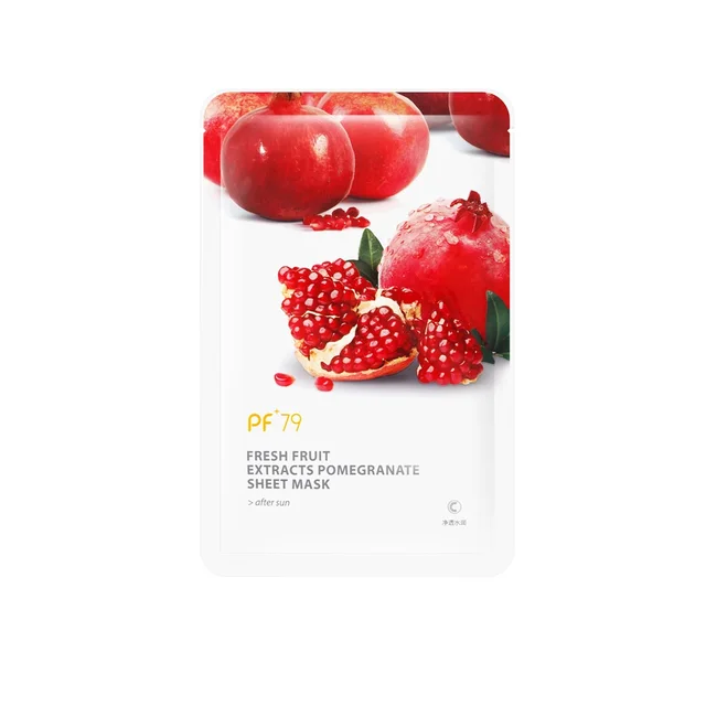 PF79 Skin Care Six Fruit Facial Mask Shea Butter Mangosteen Blueberry Pomegranate Kiwi Fruit