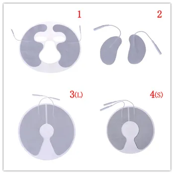 

1/2pcs Electrode Pads For Electric Tens Massager Face Breast Acupuncture Digital Therapy Machine For Slimming Electric Frequency