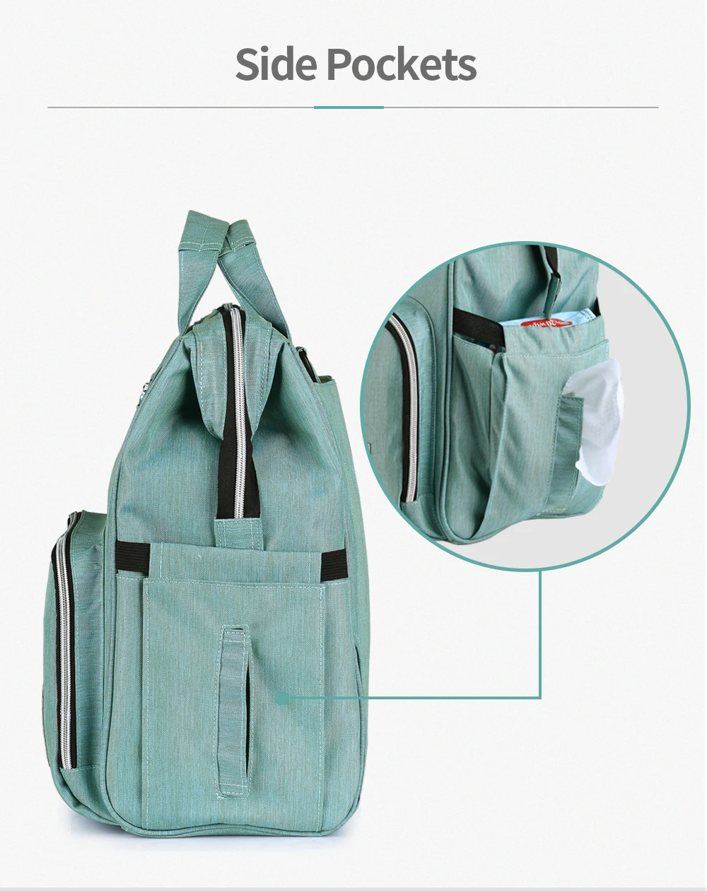 Insular бренд мода Мумия Материнство подгузник мешок большой емкости Детская сумка дорожный рюкзак дизайнерская сумка для ухода за ребенком