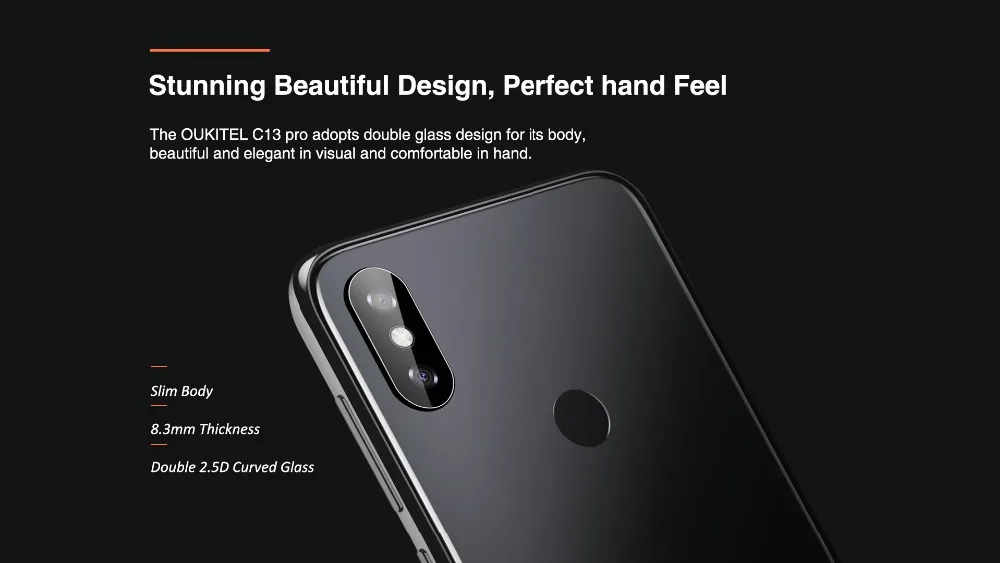 OUKITEL C13 Pro 5G/2,4G wifi смартфон 6,1" 19:9 Face ID 2 ГБ 16 ГБ Android 9,0 Telefone MT6739 Четырехъядерный 4G LTE мобильный телефон