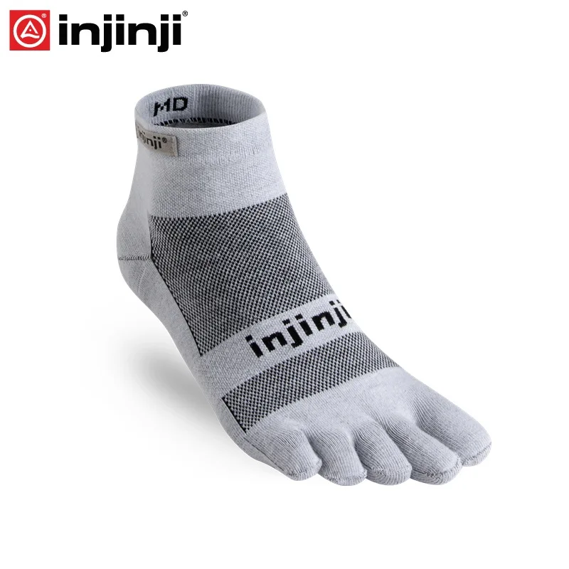 Run injinji toe meias executar leve mini-tripulação
