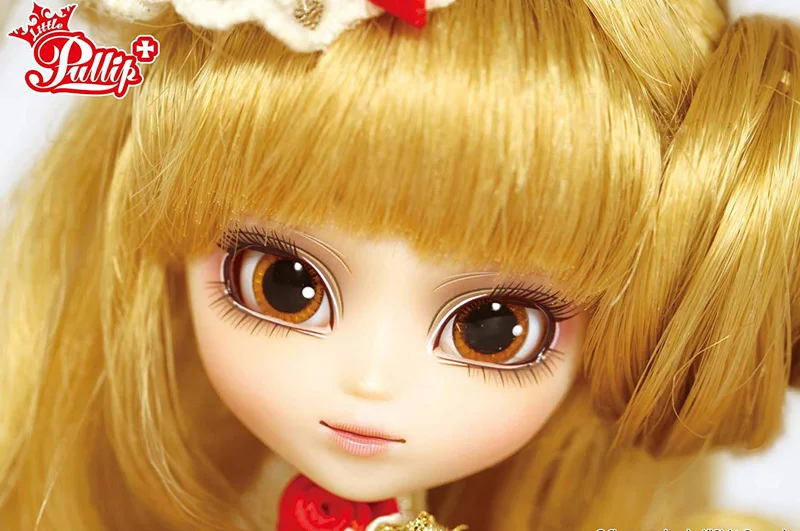 Маленький PULLIP мы любим PULLIP 10TH юбилей вечерние с коробкой и красивое платье из джинсовой ткани мини плюшевая кукла девочка подарки милая игрушка