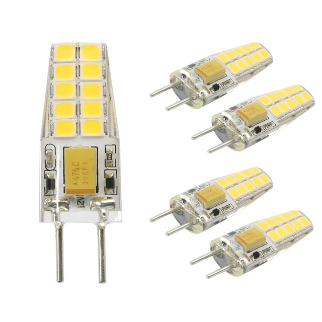 Ulisem Ampoule LED GY6.35, G6.35 LED 12V, lampe halogène de