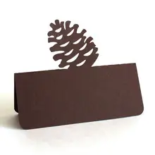 Пользовательские цвета сосновый конус рождественские плакаты зимняя Свадебная стойка регистрации эскорт день рождения Крещение ребенка душ место карты