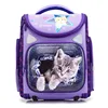 Girls Boys Cat Schoolbags Waterproof Breathable Kids 3D Cartoon School Bags Children Orthopedic School Backpacks Mochila Escolar ► Photo 1/6