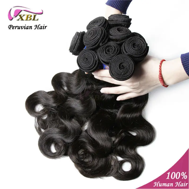 

Wholesale 7a unprocessed virgin peruvian hair 10pcs lot 10" to 24" in stock virgin peruvian hair body wave