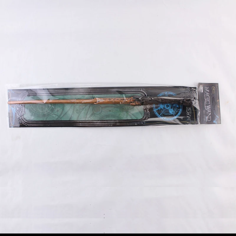 [new] Simple magic wand Harri Potter Magic Magical Wand Albus Dumbledore Old Wand Elegant Playing Game Cards Gifts toy Movie