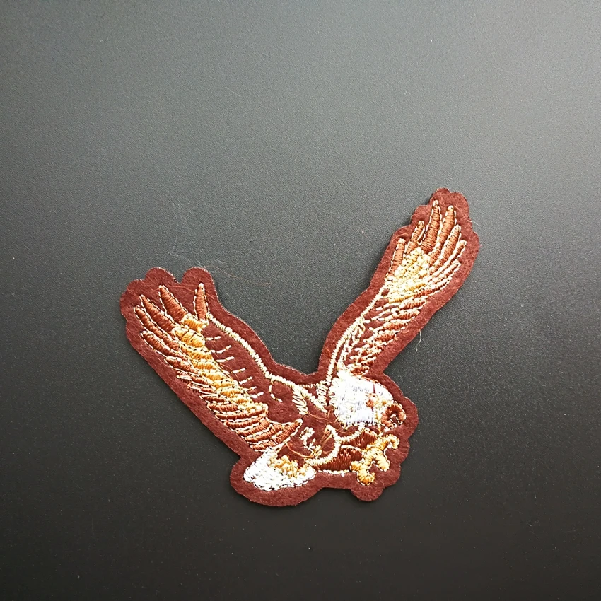 7.6*6cm eagle patches Applique Embroidered Iron On Patch badge patch 10