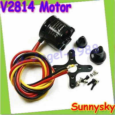 SunnySky V2814 Brushless Motor 700KV 800KV 870KV for RC Aircraft Quadrocopter Multicopter