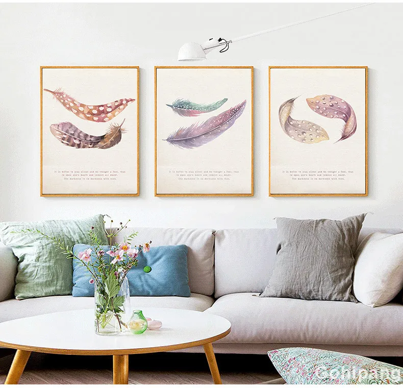 Chinese-Style-Colored-Feathers-Canvas-Painting-Letter-Quote-Picture-Art-Print-Living-Room-Bderoom-Wall-Decor (3)