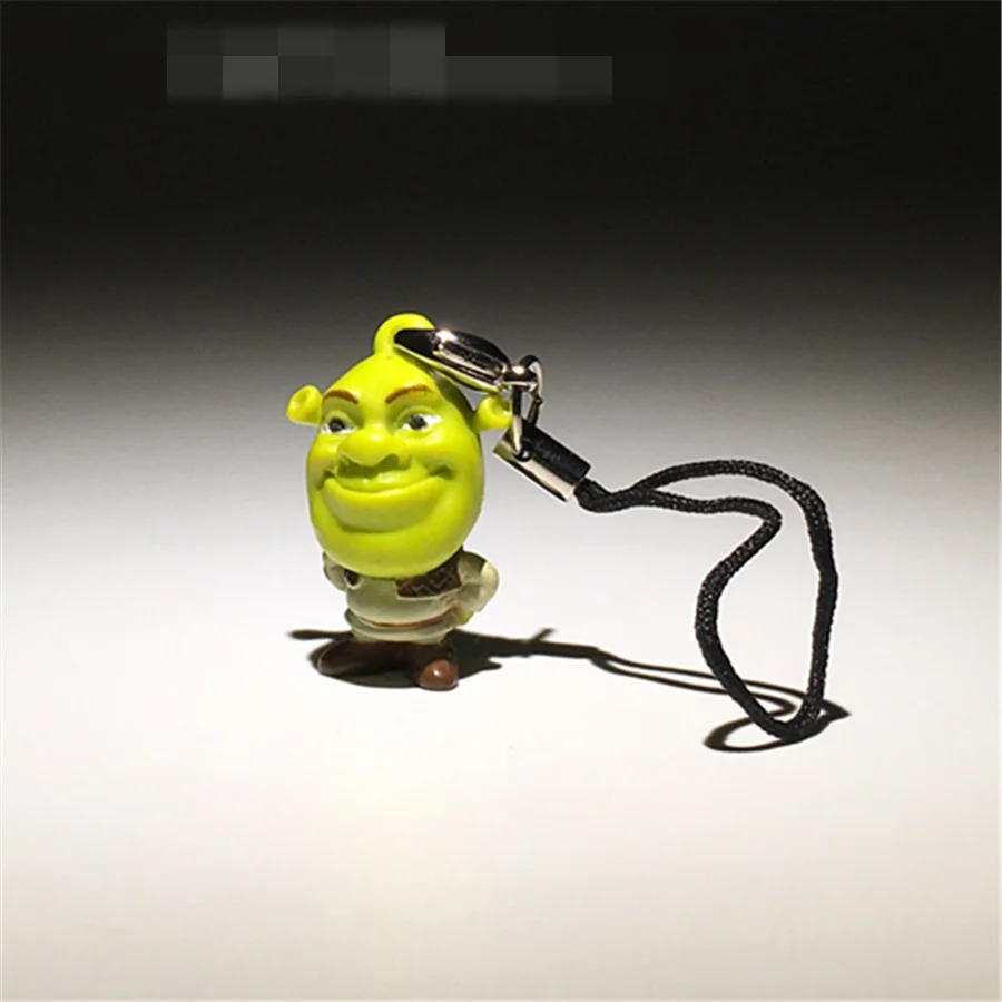 

48pcs/lot 2.7cm Monster Shrek small Figure Model PVC Decoraive Figure Toy for Kids Shrek figure pendant toys